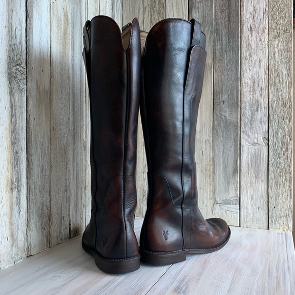 Frye Paige brown Tall Riding Boot - Picture 2 of 7